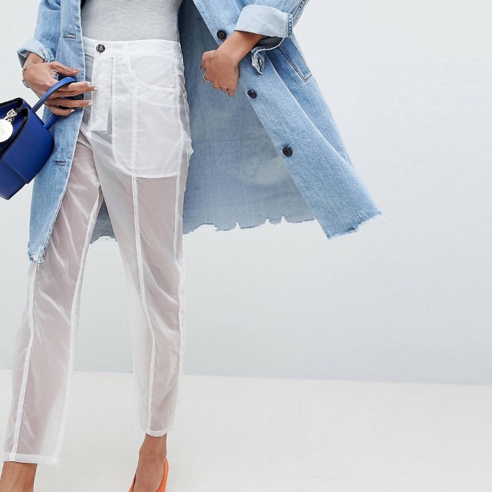 ASOS Design Semi Sheer Pants